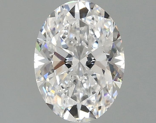 Lab-Grown Oval Diamond - 1.46 Carats, D Color, VS2 Clarity - Certified by IGI - Report Number: LG666427446