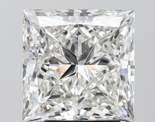 Lab-Grown Princess Diamond - 5.01 Carats, F Color, VS2 Clarity - Certified by IGI - Report Number: LG688506687