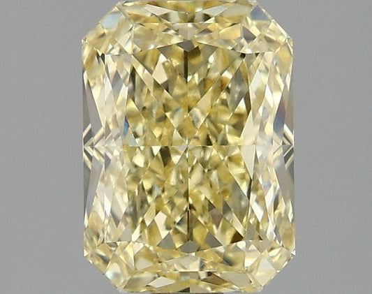 Lab-Grown Radiant Diamond - 2.04 Carats, Fancy Intense Yellow Color, VVS2 Clarity - Certified by IGI - Report Number: LG680519978