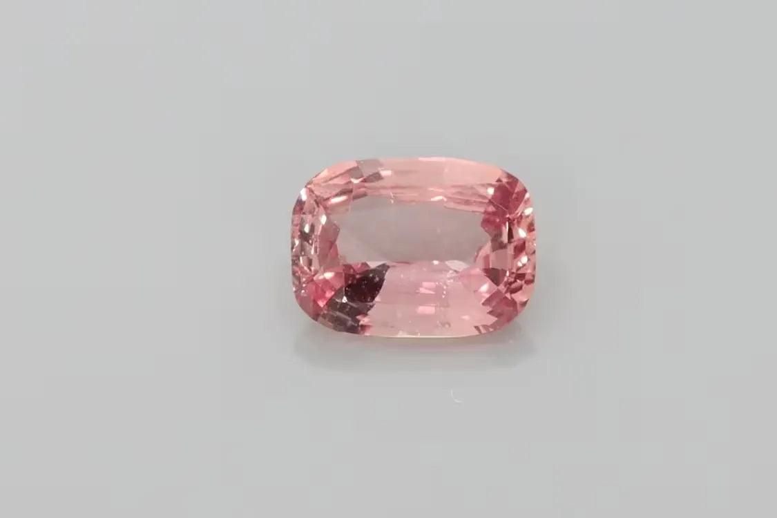 1.14ct Cushion Natural Sapphire (Colour Multicolor, Clarity Slightly Included, Cut Faceted)