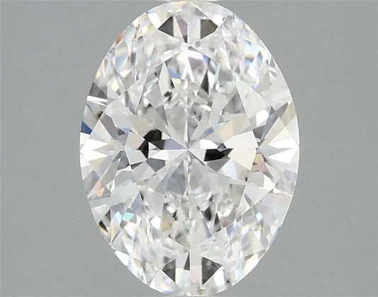 Diamant ovale de 1,85 ct (couleur D, pureté VS2, certifié IGI)