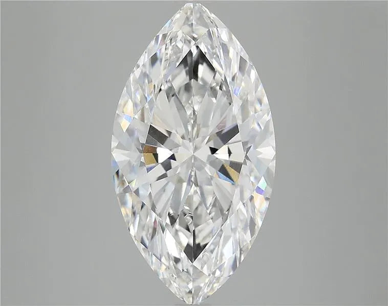 6.08ct Marquise Lab Grown Diamond (Colour D, Clarity VVS2, IGI Certified)