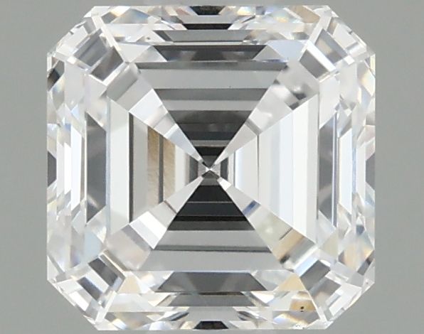 Lab-Grown Asscher Diamond - 1.09 Carats, D Color, VS1 Clarity - Certified by IGI - Report Number: LG677555327