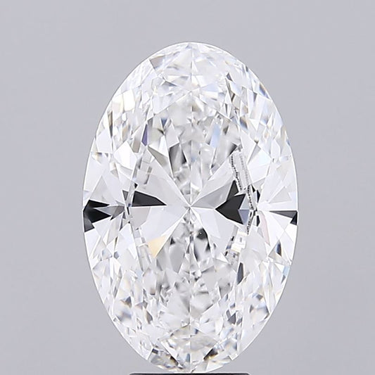 Lab-Grown Oval Diamond - 6.0 Carats, E Color, VVS2 Clarity - Certified by IGI - Report Number: LG689506991