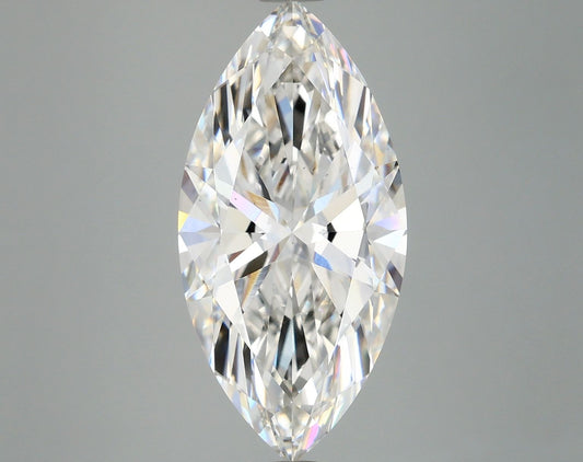 Lab-Grown Marquise Diamond - 5.02 Carats, F Color, VS2 Clarity - Certified by IGI - Report Number: LG675511430