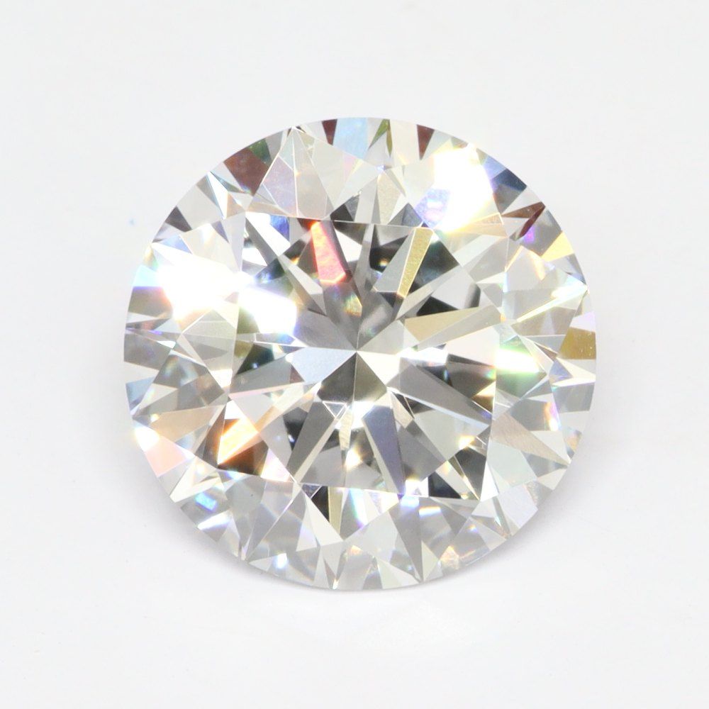 Lab-Grown Round Diamond - 3.5 Carats, D Color, VVS2 Clarity - Certified by IGI - Report Number: LG681515148