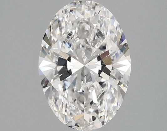 Lab-Grown Oval Diamond - 1.47 Carats, E Color, VS2 Clarity - Certified by IGI - Report Number: LG680558329