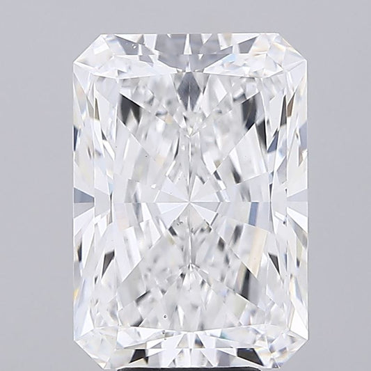 Lab-Grown Radiant Diamond - 8.03 Carats, F Color, VS1 Clarity - Certified by IGI - Report Number: LG615369721