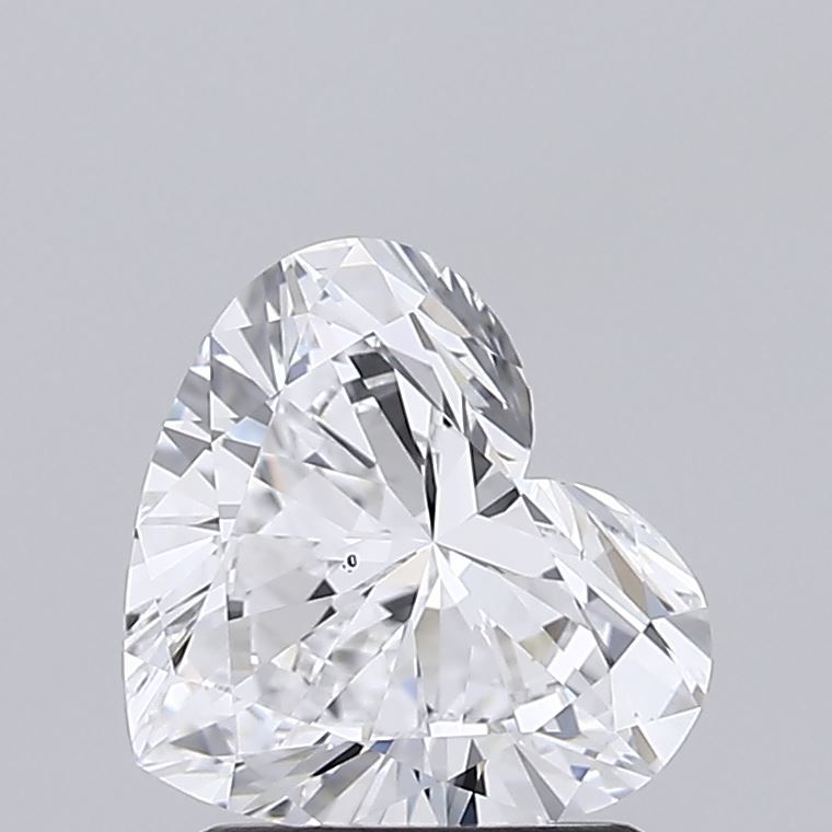 Lab-Grown Heart Diamond - 1.55 Carats, D Color, VS2 Clarity - Certified by IGI - Report Number: LG526279926