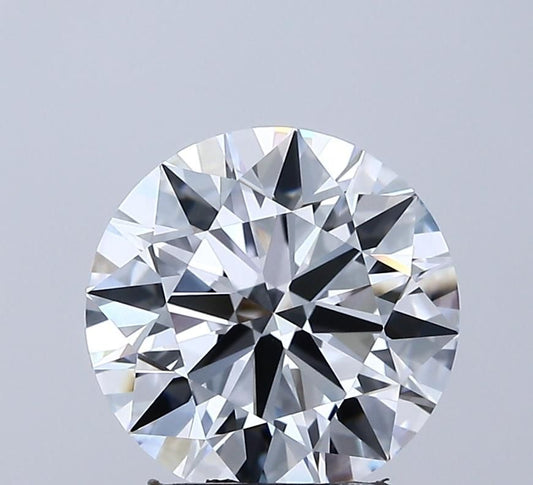 Lab-Grown Round Diamond - 3.0 Carats, E Color, VVS2 Clarity - Certified by IGI - Report Number: LG689510785