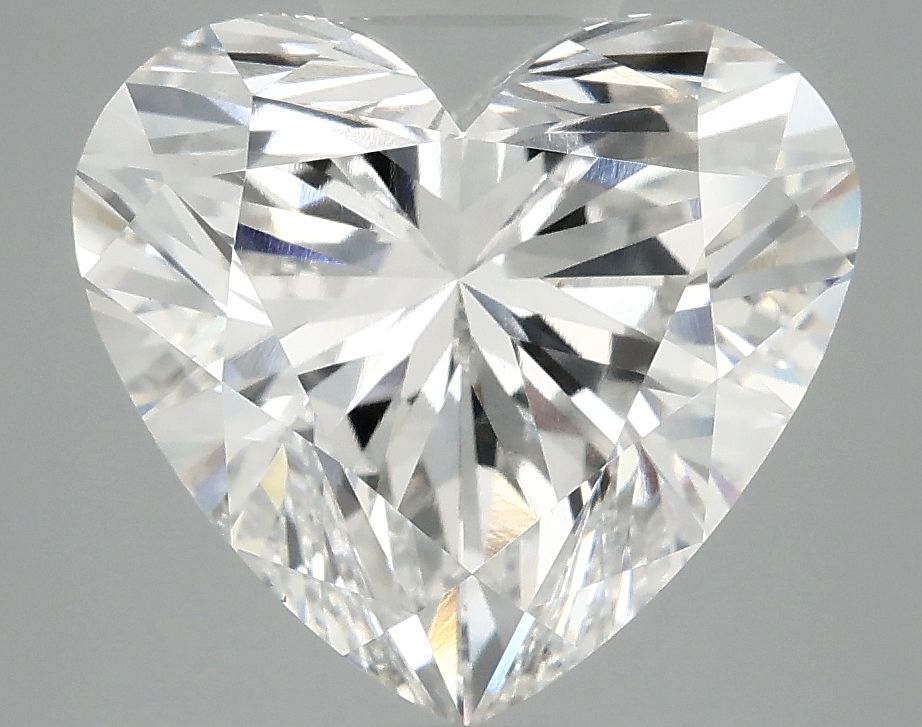 Lab-Grown Heart Diamond - 5.08 Carats, F Color, VS1 Clarity - Certified by IGI - Report Number: LG715542036