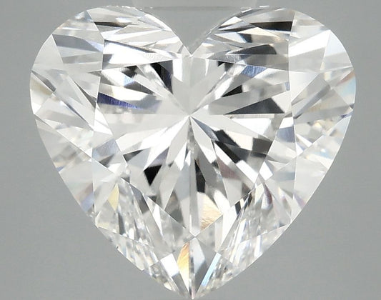 Lab-Grown Heart Diamond - 5.08 Carats, F Color, VS1 Clarity - Certified by IGI - Report Number: LG715542036