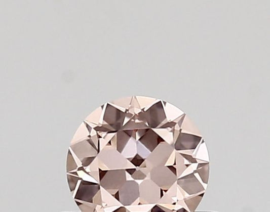Lab-Grown Round Diamond - 0.33 Carats, Fancy Intense Pink Color, VVS1 Clarity - Certified by IGI - Report Number: LG683527679