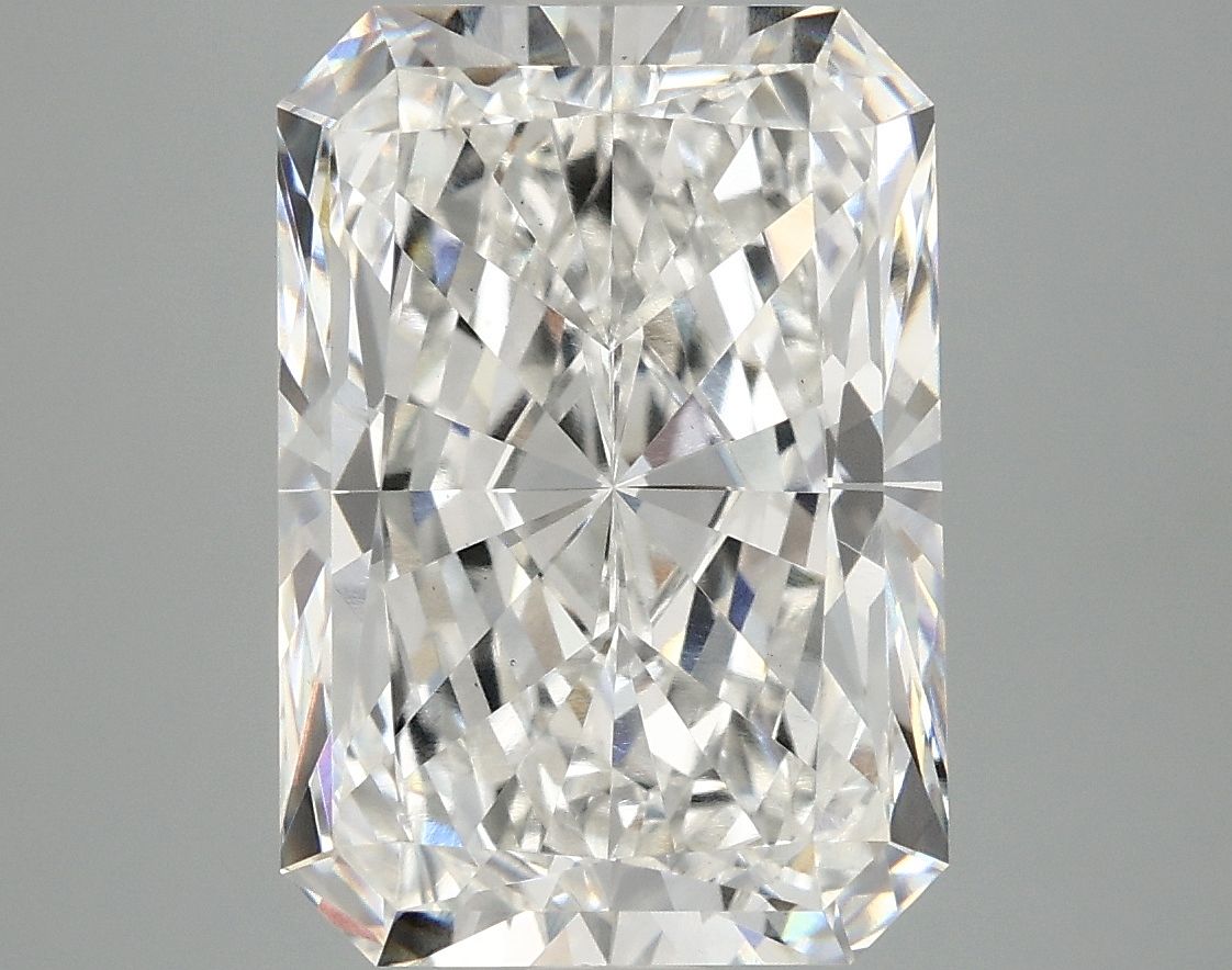 Lab-Grown Radiant Diamond - 6.08 Carats, F Color, VS1 Clarity - Certified by IGI - Report Number: LG696587968