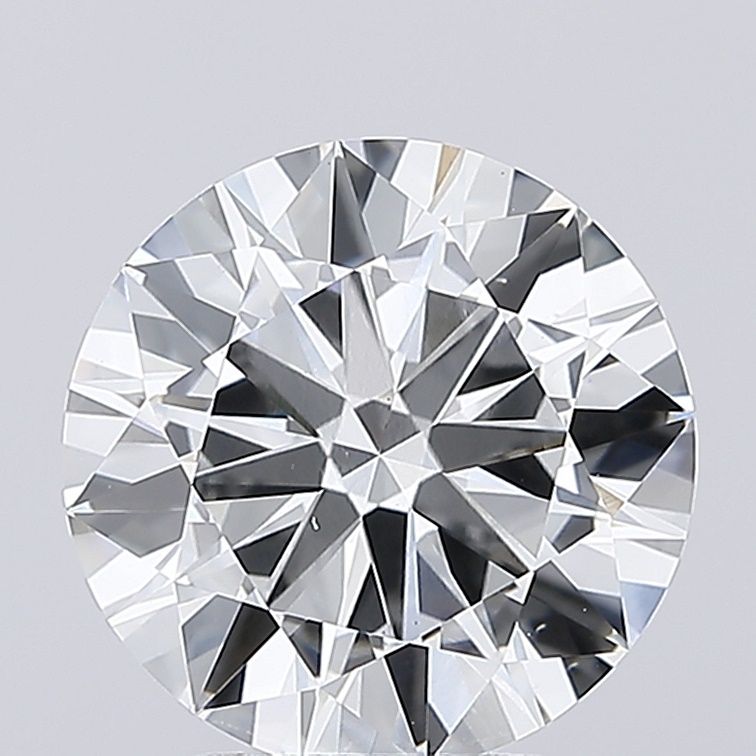 Lab-Grown Round Diamond - 4.02 Carats, F Color, VVS2 Clarity - Certified by IGI - Report Number: LG712585935