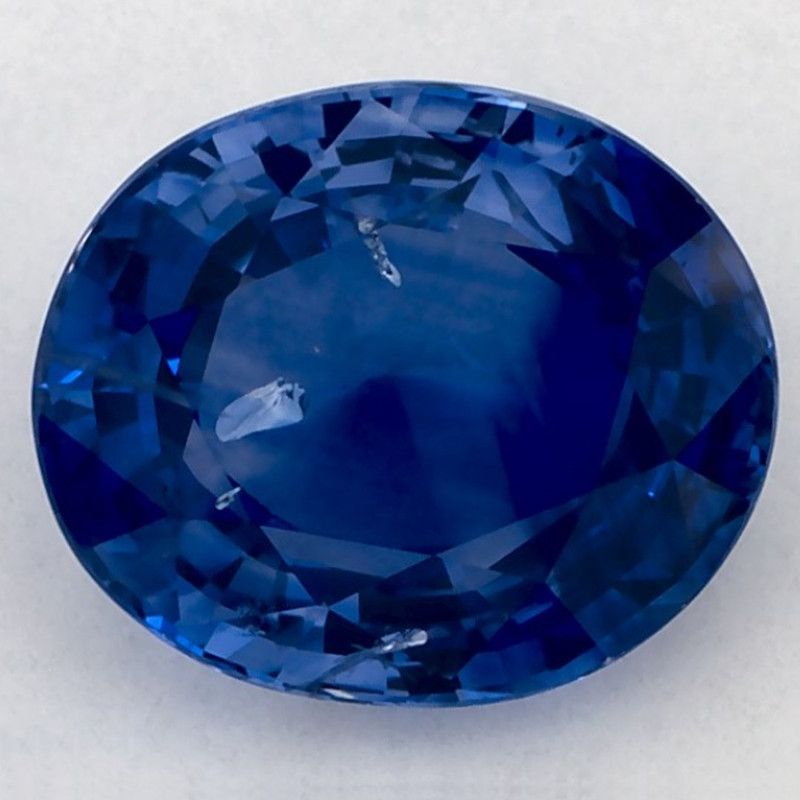 3.6ct Blue Blue Oval Sapphire