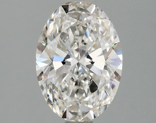 Lab-Grown Oval Diamond - 1.47 Carats, F Color, VS1 Clarity - Certified by IGI - Report Number: LG662489208
