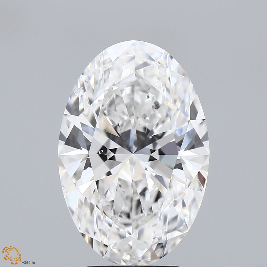 Lab-Grown Oval Diamond - 5.02 Carats, E Color, VS2 Clarity - Certified by IGI - Report Number: LG662415808