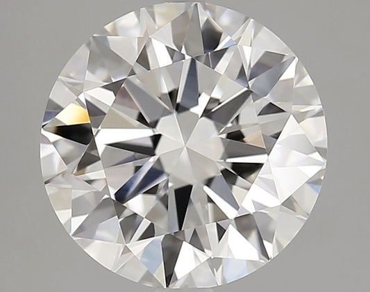 Lab-Grown Round Diamond - 4.0 Carats, F Color, VVS2 Clarity - Certified by IGI - Report Number: LG702527270