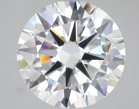 Lab-Grown Round Diamond - 4.03 Carats, E Color, VVS2 Clarity - Certified by IGI - Report Number: LG683578990