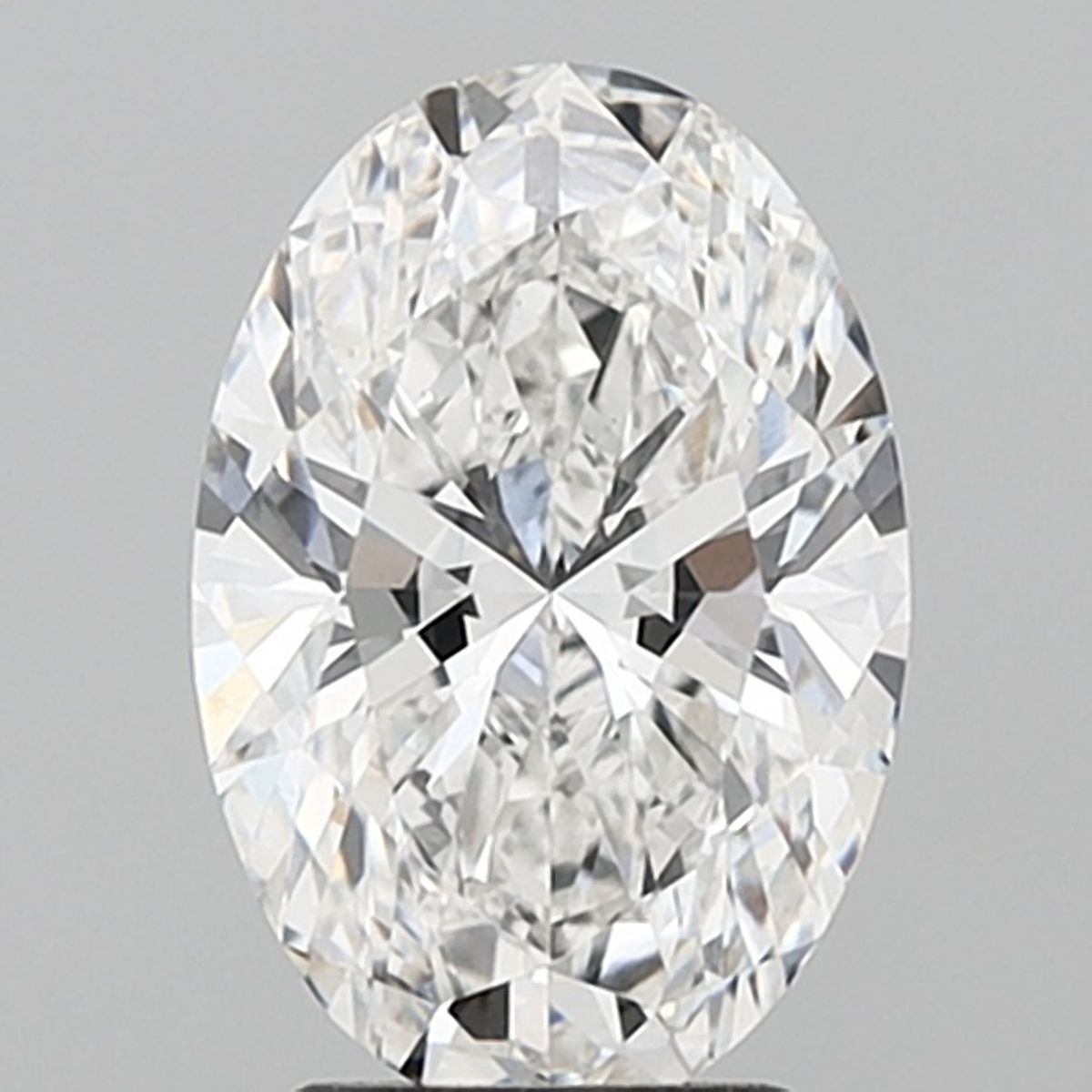 Lab-Grown Oval Diamond - 3.08 Carats, F Color, VS2 Clarity - Certified by IGI - Report Number: LG673405363