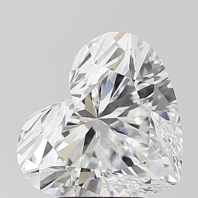 Lab-Grown Heart Diamond - 3.53 Carats, D Color, VS1 Clarity - Certified by IGI - Report Number: LG706547586
