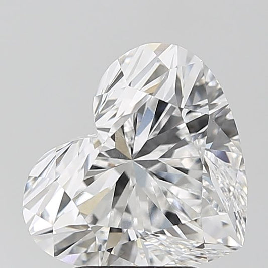 Lab-Grown Heart Diamond - 3.53 Carats, D Color, VS1 Clarity - Certified by IGI - Report Number: LG706547586
