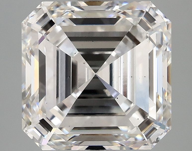 Lab-Grown Asscher Diamond - 4.07 Carats, E Color, VS2 Clarity - Certified by IGI - Report Number: LG666419554