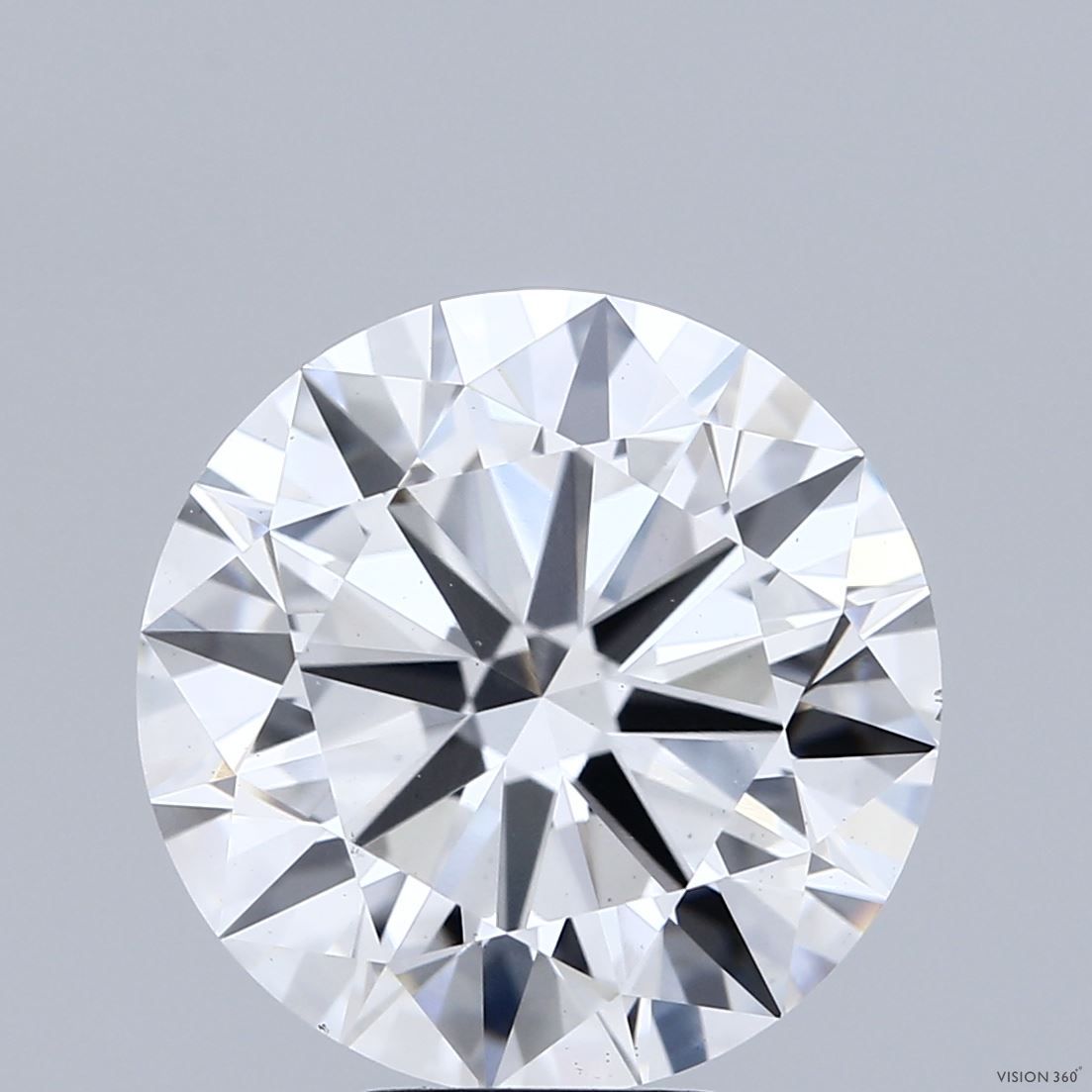Lab-Grown Round Diamond - 7.0 Carats, F Color, VS1 Clarity - Certified by IGI - Report Number: LG692527338