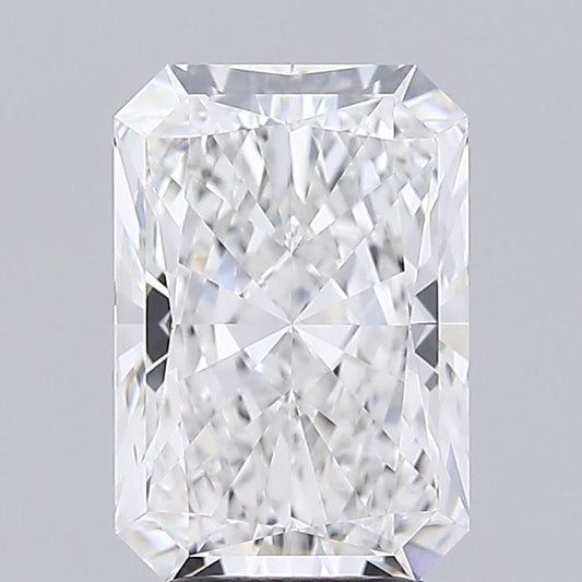 Lab-Grown Radiant Diamond - 3.52 Carats, E Color, VVS2 Clarity - Certified by IGI - Report Number: LG685589490