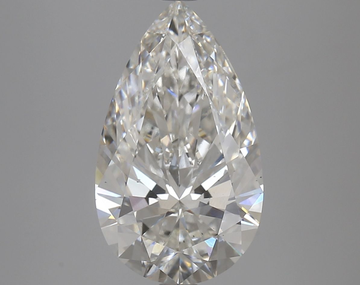 Lab-Grown Pear Diamond - 4.64 Carats, F Color, VS2 Clarity - Certified by IGI - Report Number: LG621404051