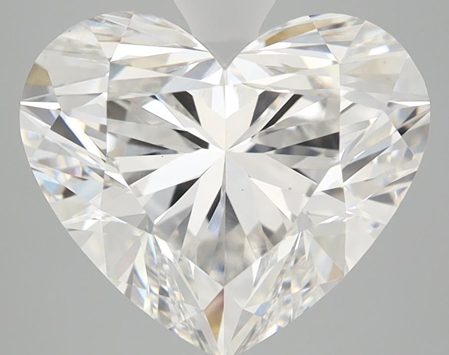 Lab-Grown Heart Diamond - 4.55 Carats, E Color, VS1 Clarity - Certified by IGI - Report Number: LG587386301