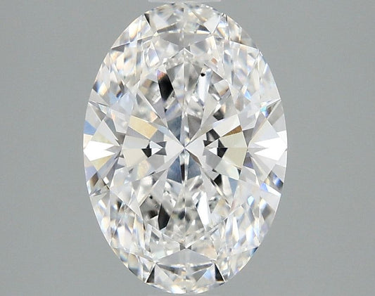 Lab-Grown Oval Diamond - 1.97 Carats, E Color, VS2 Clarity - Certified by IGI - Report Number: LG662485747