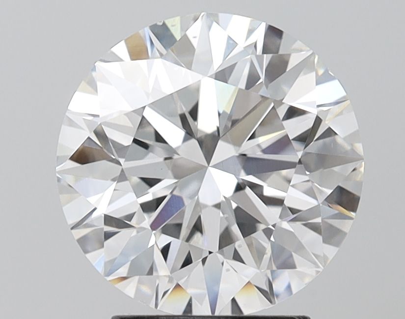 Lab-Grown Round Diamond - 3.0 Carats, E Color, VS2 Clarity - Certified by IGI - Report Number: LG680543145