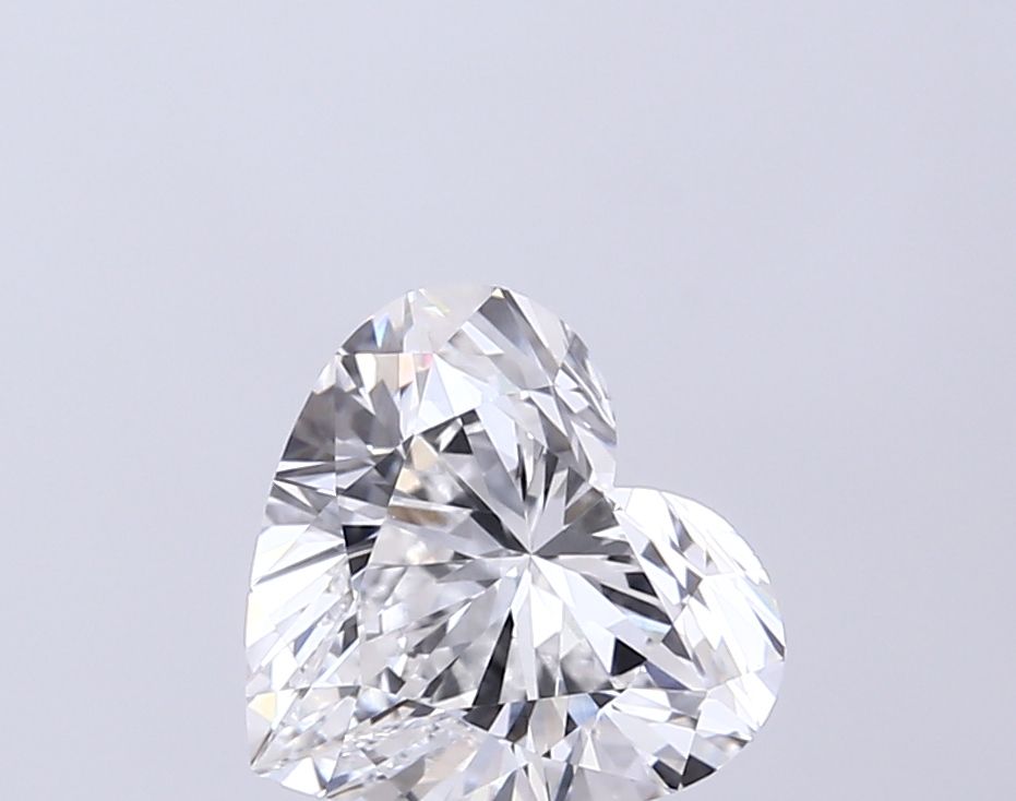 Lab-Grown Heart Diamond - 2.52 Carats, E Color, VVS2 Clarity - Certified by IGI - Report Number: LG717594597