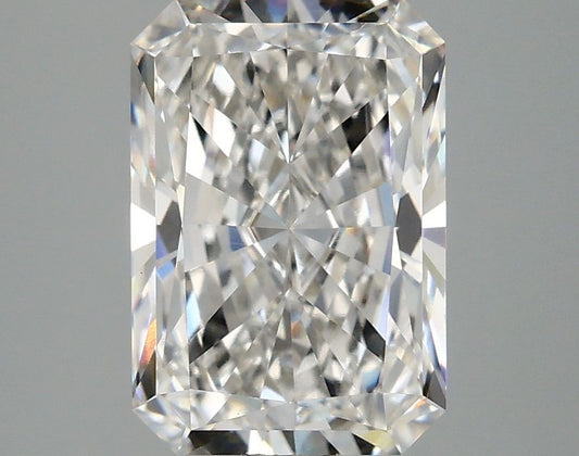 Lab-Grown Radiant Diamond - 3.08 Carats, F Color, VVS2 Clarity - Certified by IGI - Report Number: LG671478557