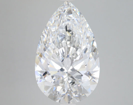 Lab-Grown Pear Diamond - 8.02 Carats, F Color, VS2 Clarity - Certified by IGI - Report Number: LG649456844