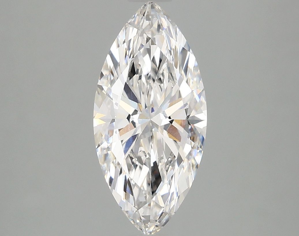 Lab-Grown Marquise Diamond - 1.47 Carats, F Color, VVS2 Clarity - Certified by IGI - Report Number: LG675582582