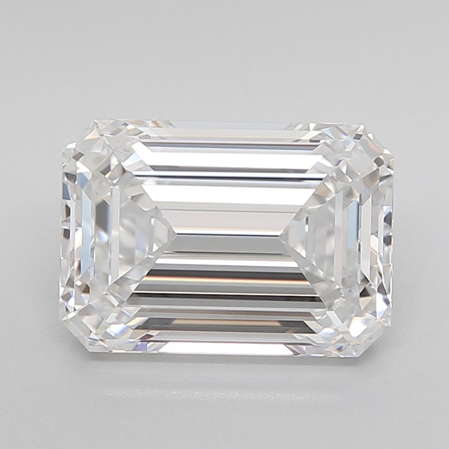Lab-Grown Emerald Diamond - 4.03 Carat, D Color, VVS1 Clarity | Sustainable Luxury, Dazzling Brilliance | IGI | Certified LG628471251