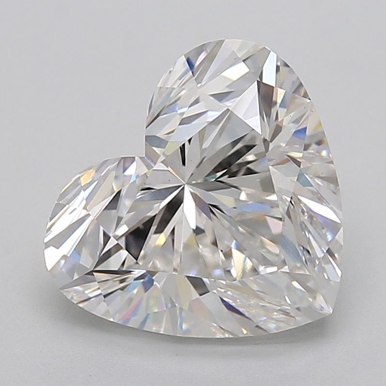 Lab-Grown Heart Diamond - 6.02 Carats, E Color, VS1 Clarity - Certified by IGI - Report Number: LG647455727