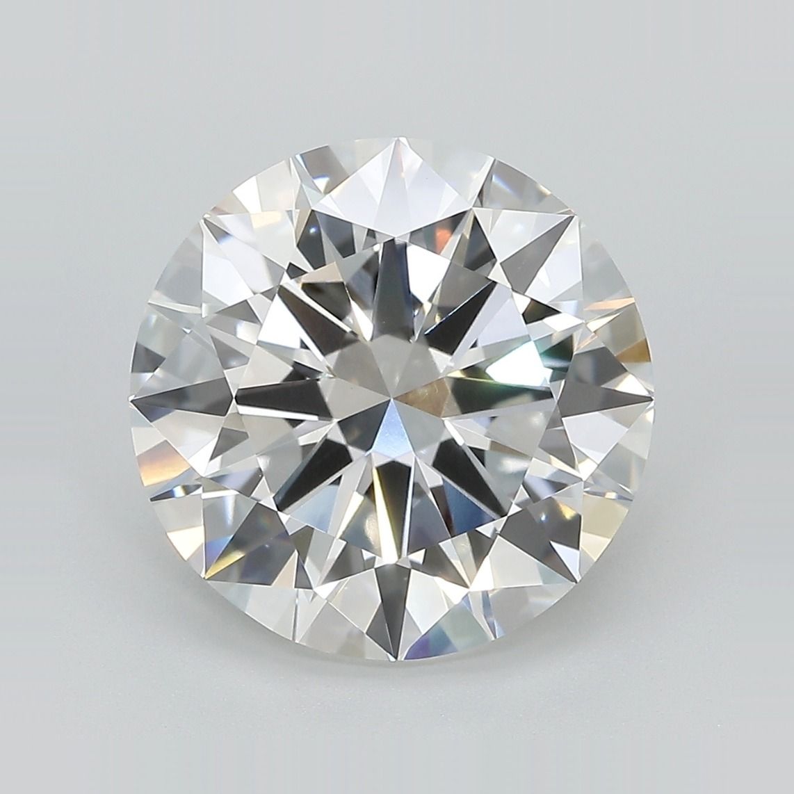 Lab-Grown Round Diamond - 7.01 Carats, E Color, VVS2 Clarity - Certified by IGI - Report Number: LG691524949