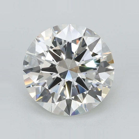 Lab-Grown Round Diamond - 7.01 Carats, E Color, VVS2 Clarity - Certified by IGI - Report Number: LG691524949