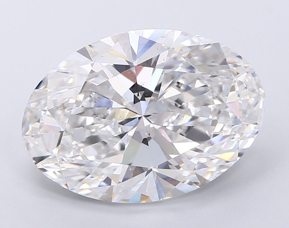 Lab-Grown Oval Diamond - 7.03 Carats, E Color, VS2 Clarity - Certified by IGI - Report Number: LG670487456