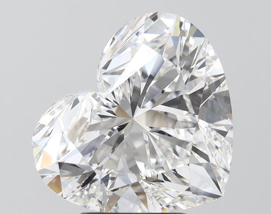 Lab-Grown Heart Diamond - 5.01 Carats, E Color, VS1 Clarity - Certified by IGI - Report Number: LG692518337