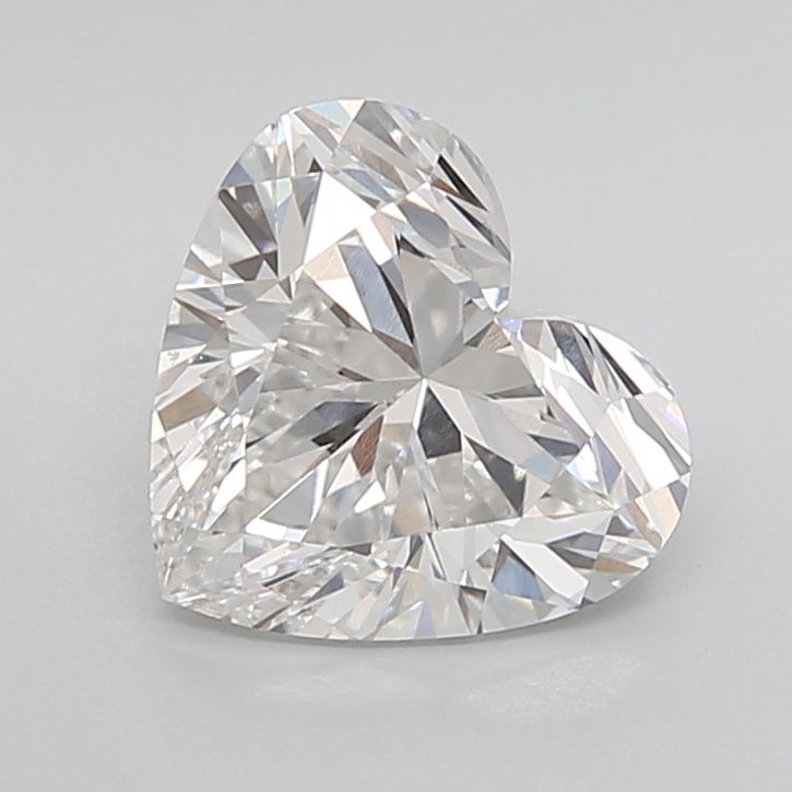 Lab-Grown Heart Diamond - 3.05 Carats, E Color, VVS2 Clarity - Certified by IGI - Report Number: LG650490164