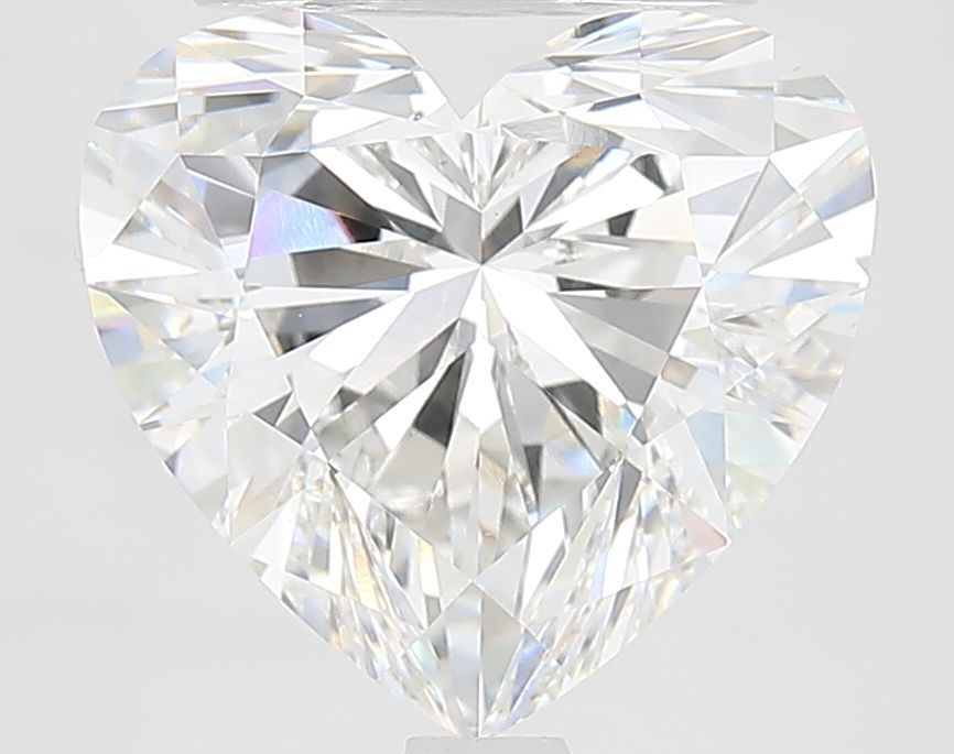 Lab-Grown Heart Diamond - 4.05 Carats, F Color, VVS2 Clarity - Certified by IGI - Report Number: LG640463888
