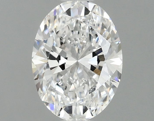 Lab-Grown Oval Diamond - 0.98 Carats, E Color, VVS2 Clarity - Certified by IGI - Report Number: LG642472904