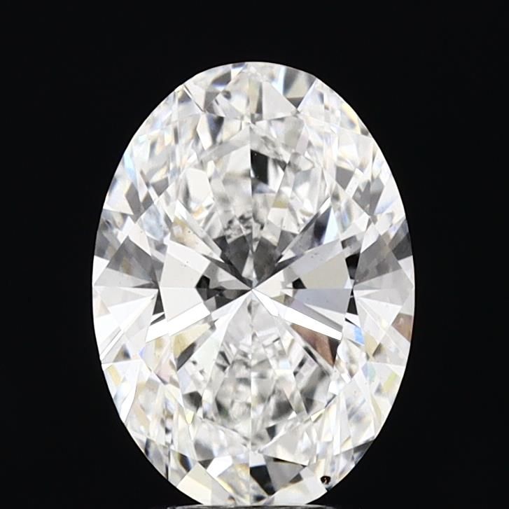 Lab-Grown Oval Diamond - 3.02 Carats, E Color, VS2 Clarity - Certified by IGI - Report Number: LG671424215