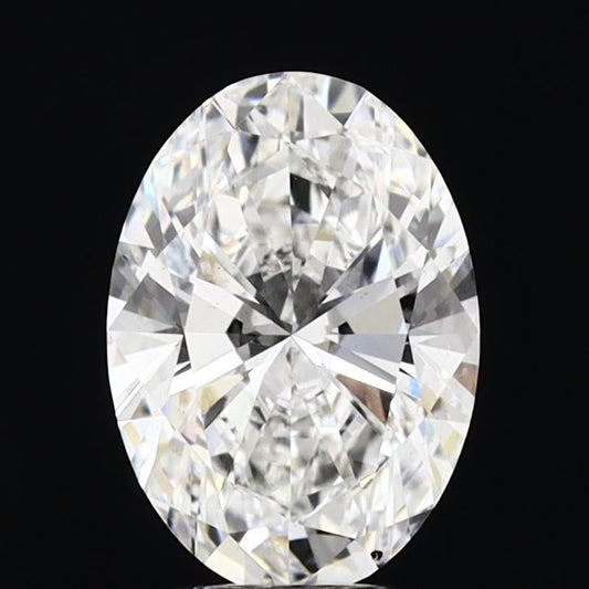 Lab-Grown Oval Diamond - 3.02 Carats, E Color, VS2 Clarity - Certified by IGI - Report Number: LG671424215