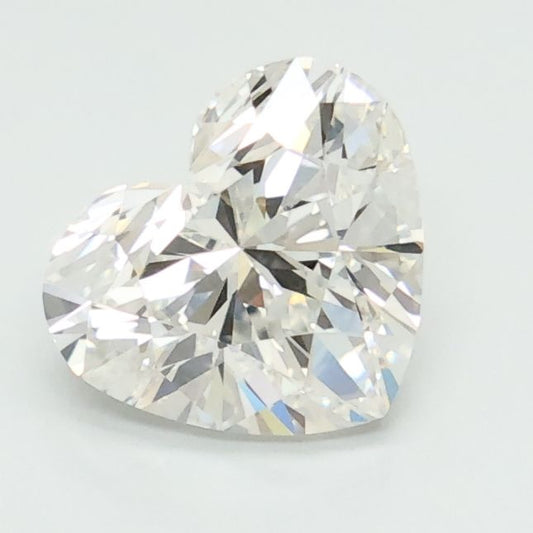 Lab-Grown Heart Diamond - 1.48 Carats, E Color, VVS2 Clarity - Certified by IGI - Report Number: LG679516211